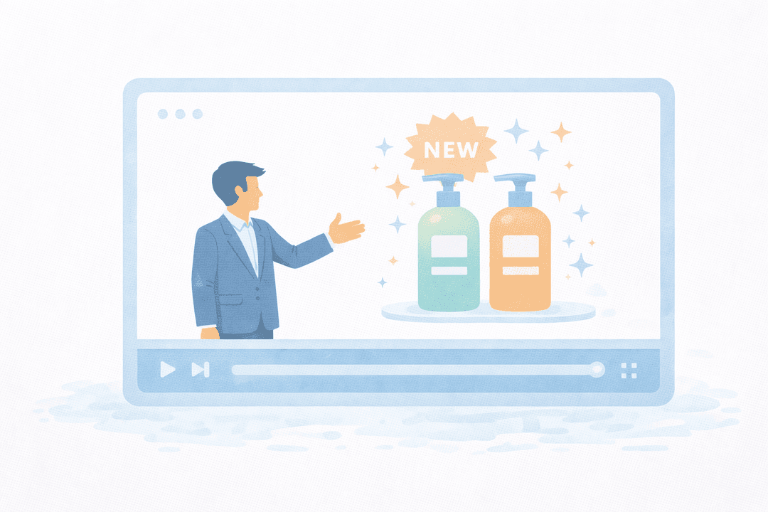 新製品ローンチ